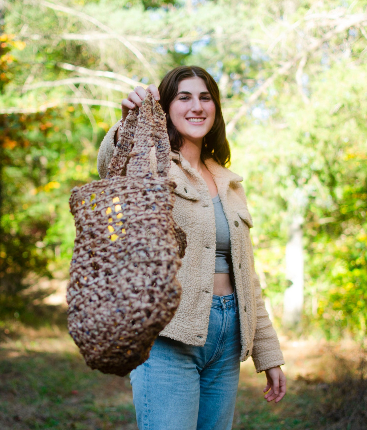 Brown Tote Bag