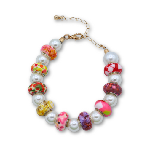 Spring Pearl Bracelet
