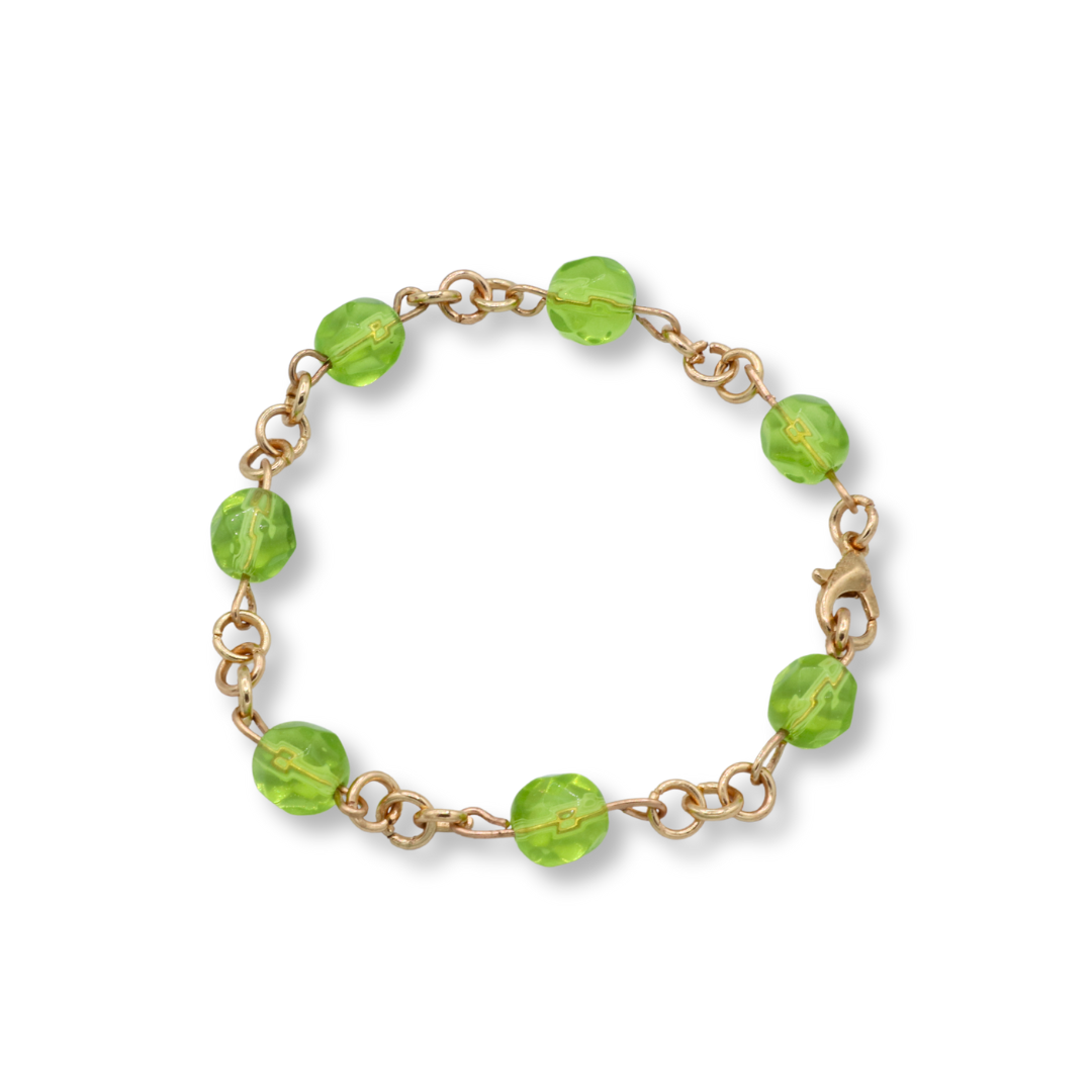 Key Lime Elegance Bracelet